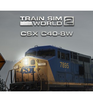Train Sim World 2 - CSX C40-8W Loco Add-On DLC Steam Key GLOBAL